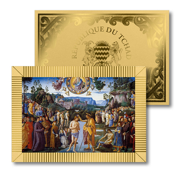 Sixtínska kaplnka na minciach z rýdzeho zlata 999/1000