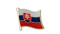 Odznak slovenská vlajka s bezpečnostným zatváraním