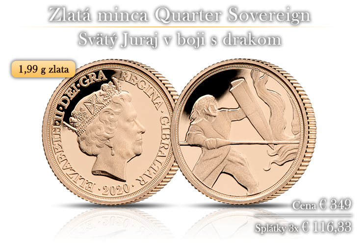 Zlatý Quarter Sovereign  