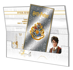 Harry Potter na knižnej záložke z rýdzeho striebra