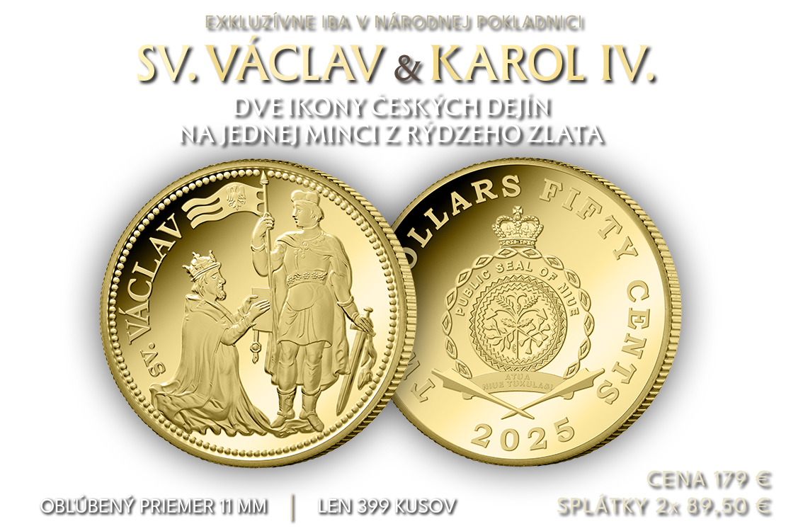 Zlatá minca svätého Václava
