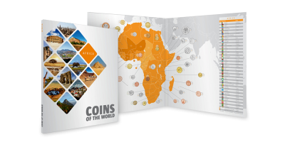 Svetové mince - album Afrika