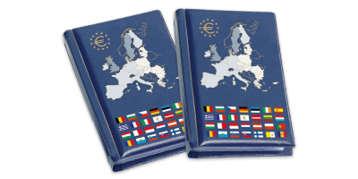 Vreckový zberateľský album ROUTE Euro, 2 kusy