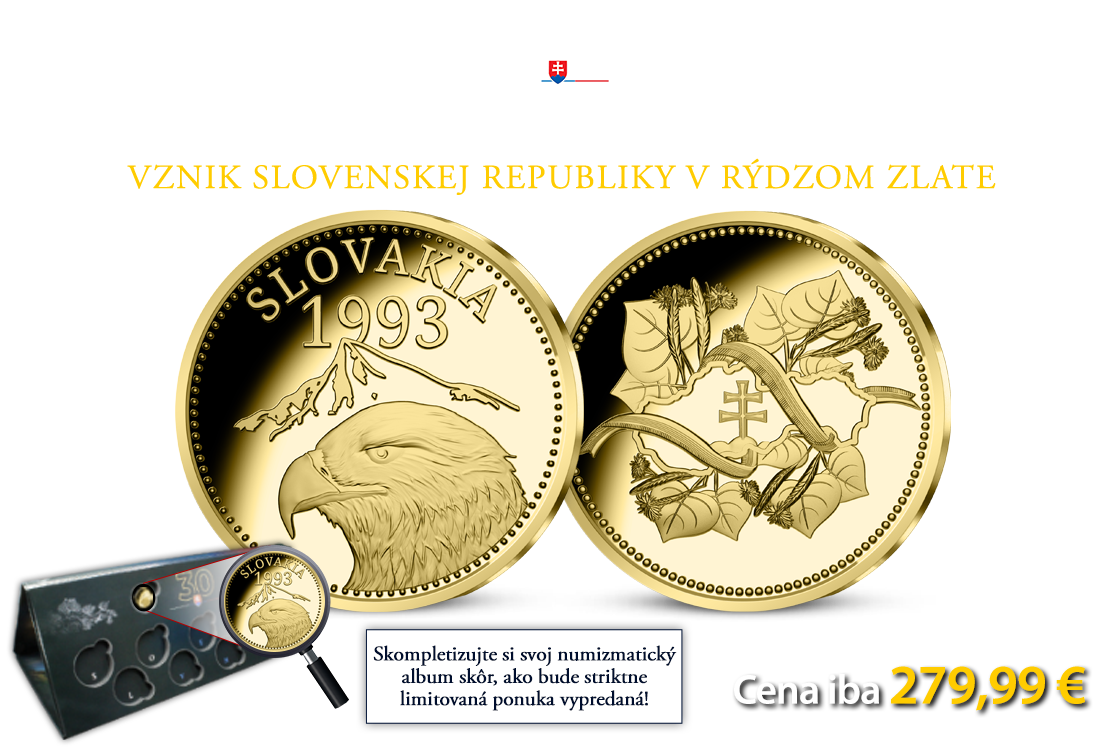 Vznik Slovenskej republiky v zlate
