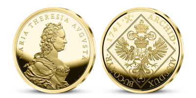Zlatá medaila Mária Terézia, naša kráľovná