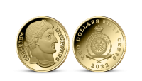 Zlatá replika mince Konštantín Veľký 2022