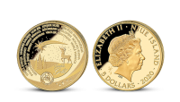 Vianočná minca v 1/10 oz rýdzeho zlata vo veľmi nízkej limitácii 
