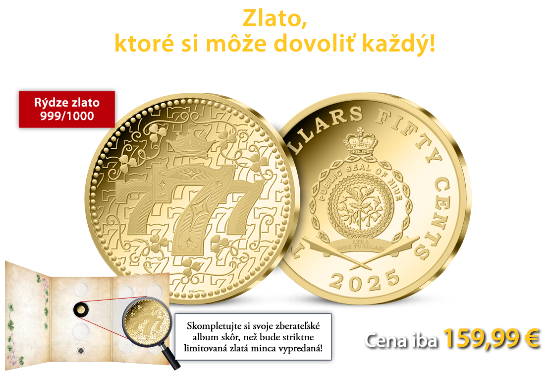 Zlato, ktoré si môže dovoliť každý!