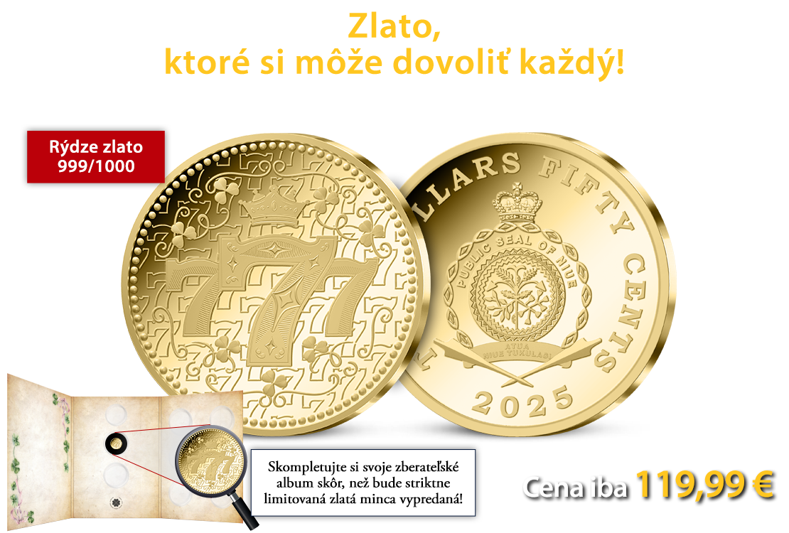 Zlato, ktoré si môže dovoliť každý!
