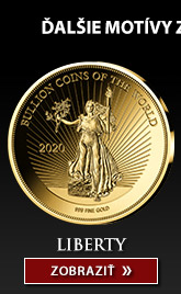 Zlatá minca Liberty