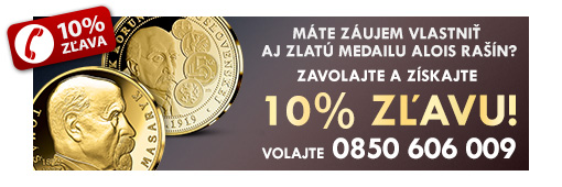 Zavolajte a získajte 10% zľavu na obidve medaily