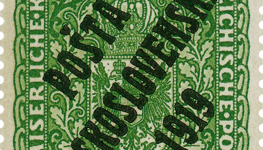 Známka Československá pošta 1919
