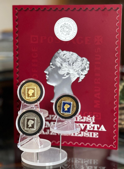 Pamätná medaila Modrý Maurícius – najslávnejšia známka sveta